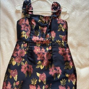 Lulus floral mini dress